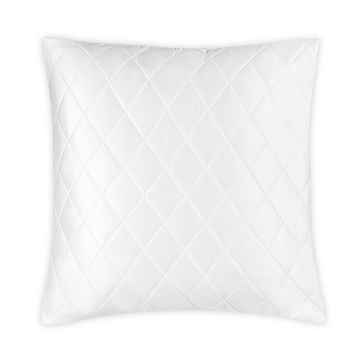 Silo Image of Matouk Nocturne Quilted Bedding Boudoir Euro in White