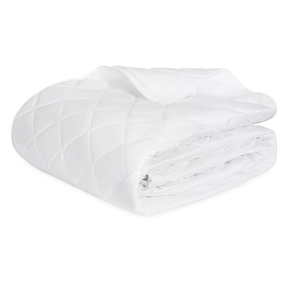 Silo Image of Matouk Nocturne Quilted Bedding Quilt in White