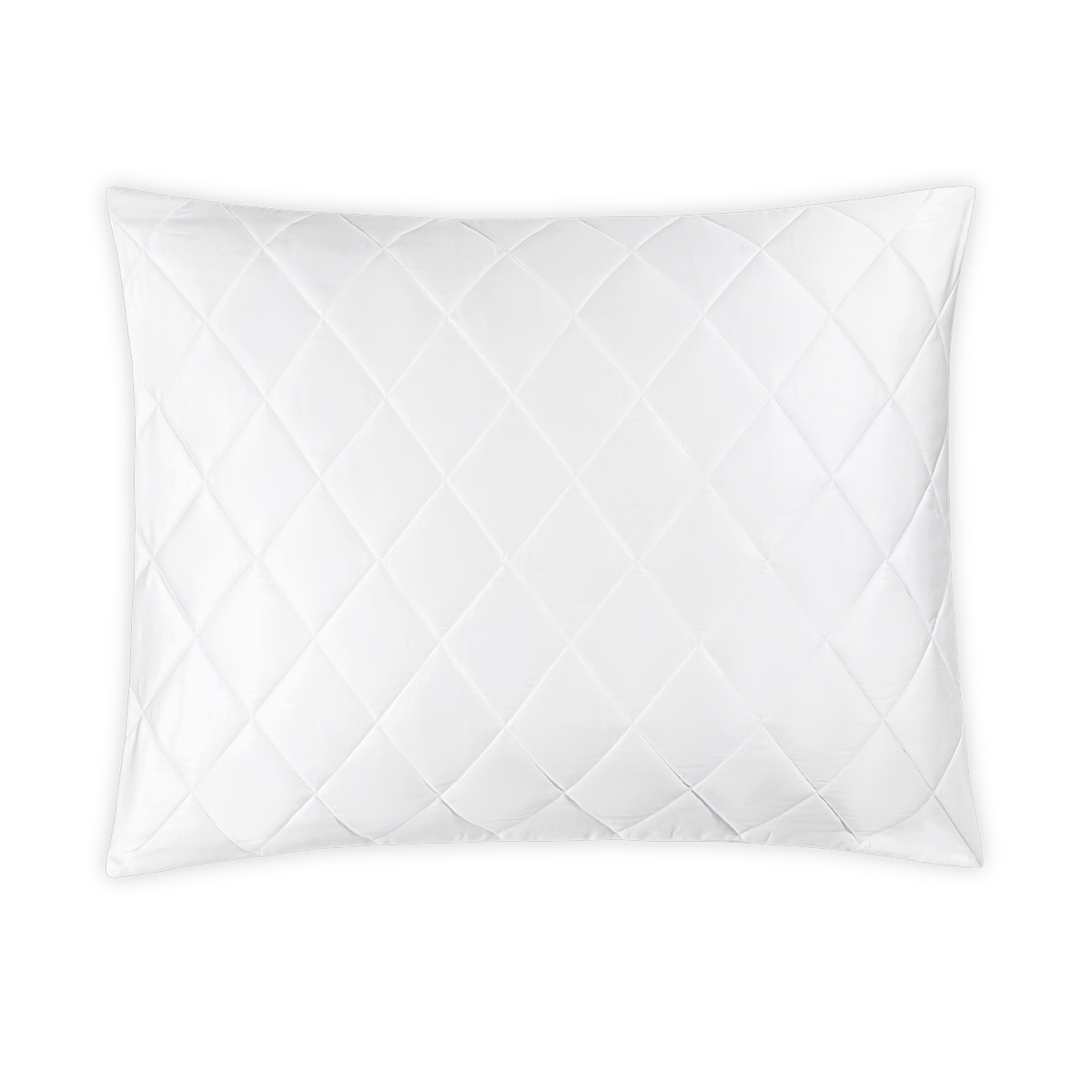 Silo Image of Matouk Nocturne Quilted Bedding Sham in White