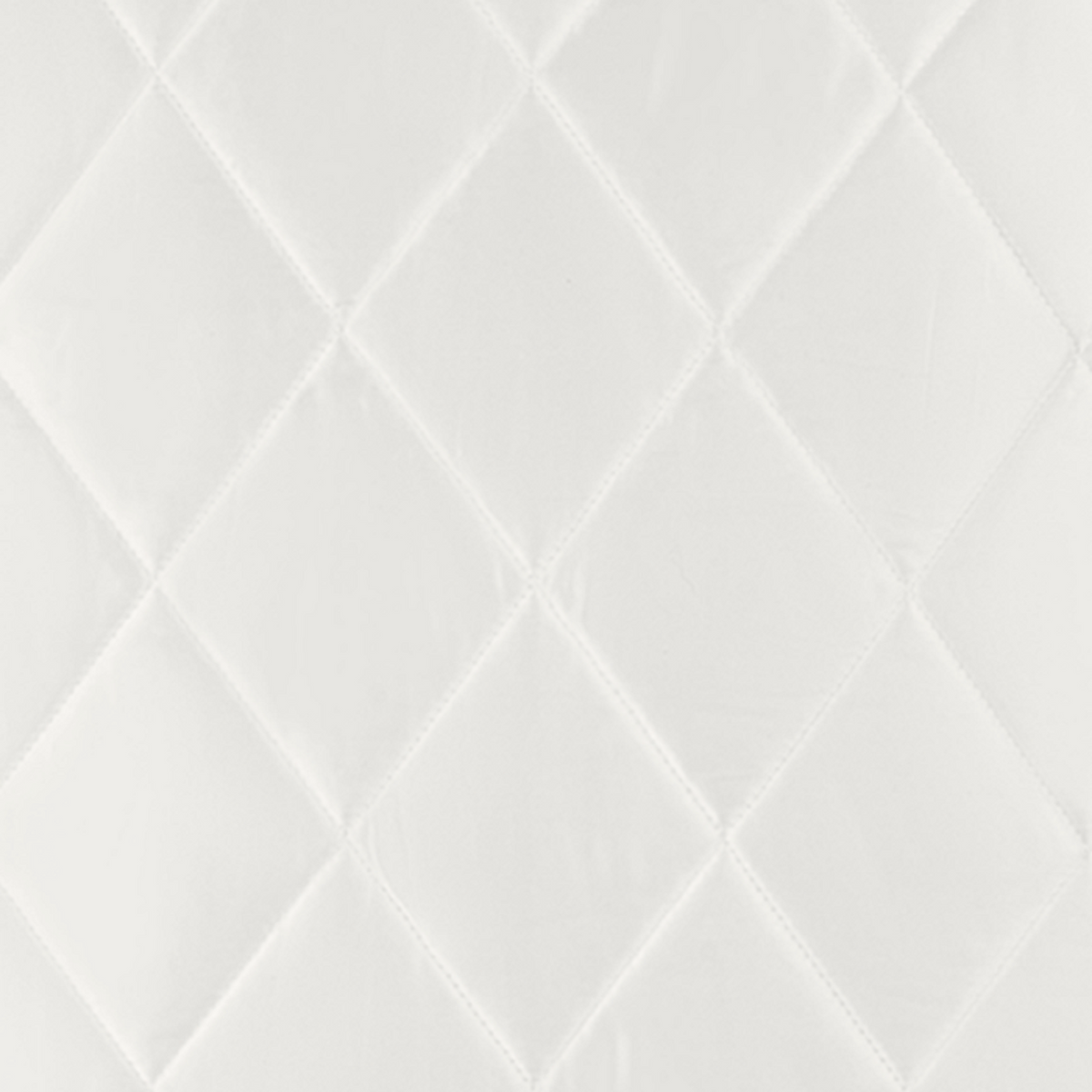 Detail Closeup of Matouk Nocturne Quilted Bedding Swatch in Bone Color