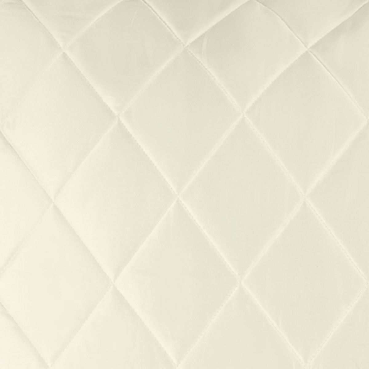 Detail Closeup of Matouk Nocturne Quilted Bedding Swatch in Ivory