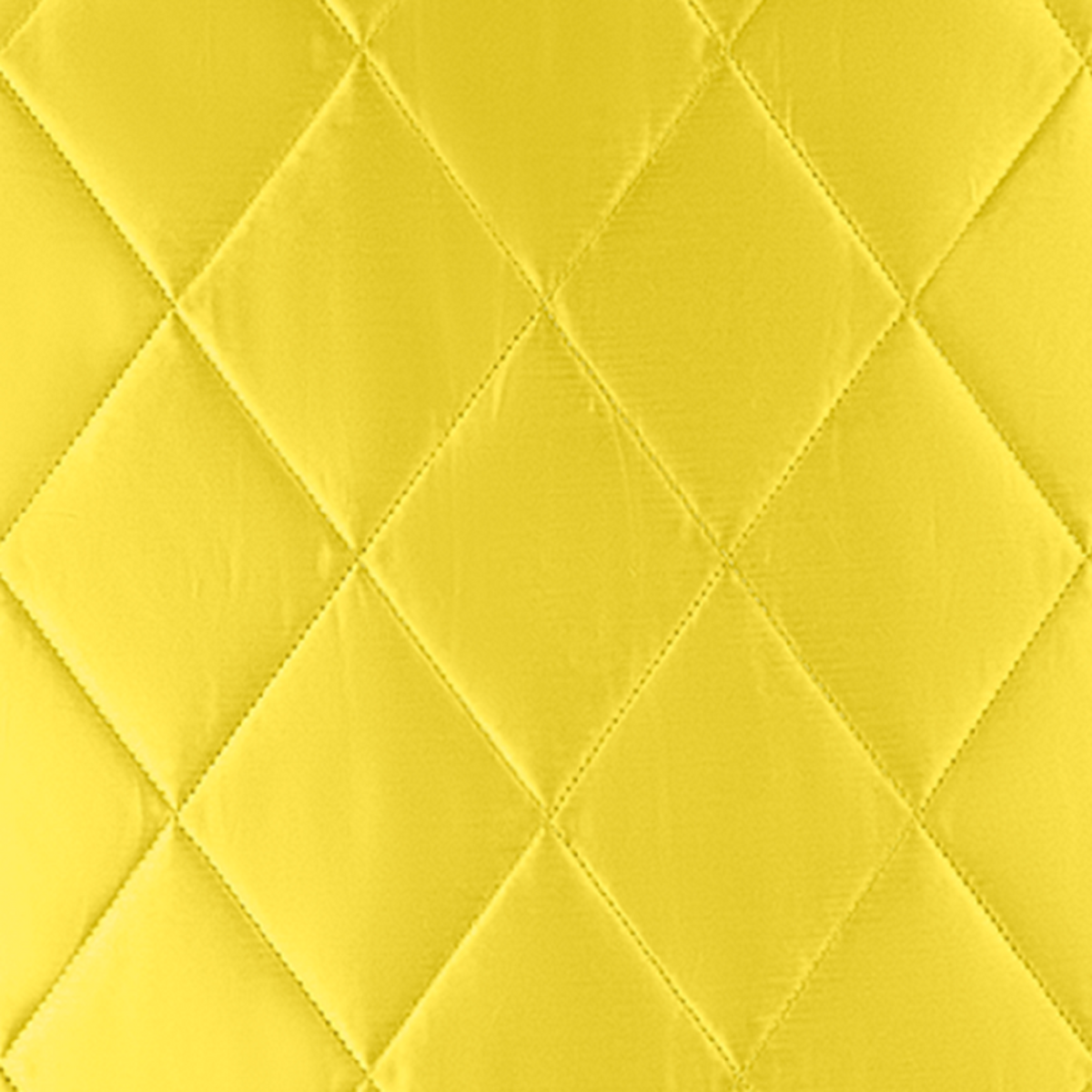 Detail Closeup of Matouk Nocturne Quilted Bedding Swatch in Lemon