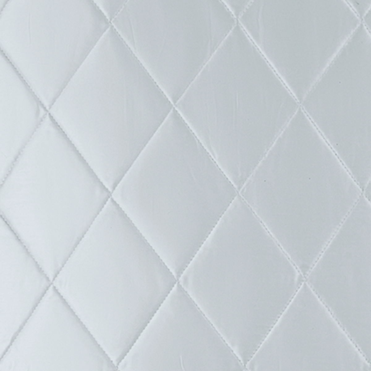 Detail Closeup of Matouk Nocturne Quilted Bedding Swatch in Pool