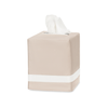 Matouk Nocturne Tissue Box Cover - Dune/Bone featured image