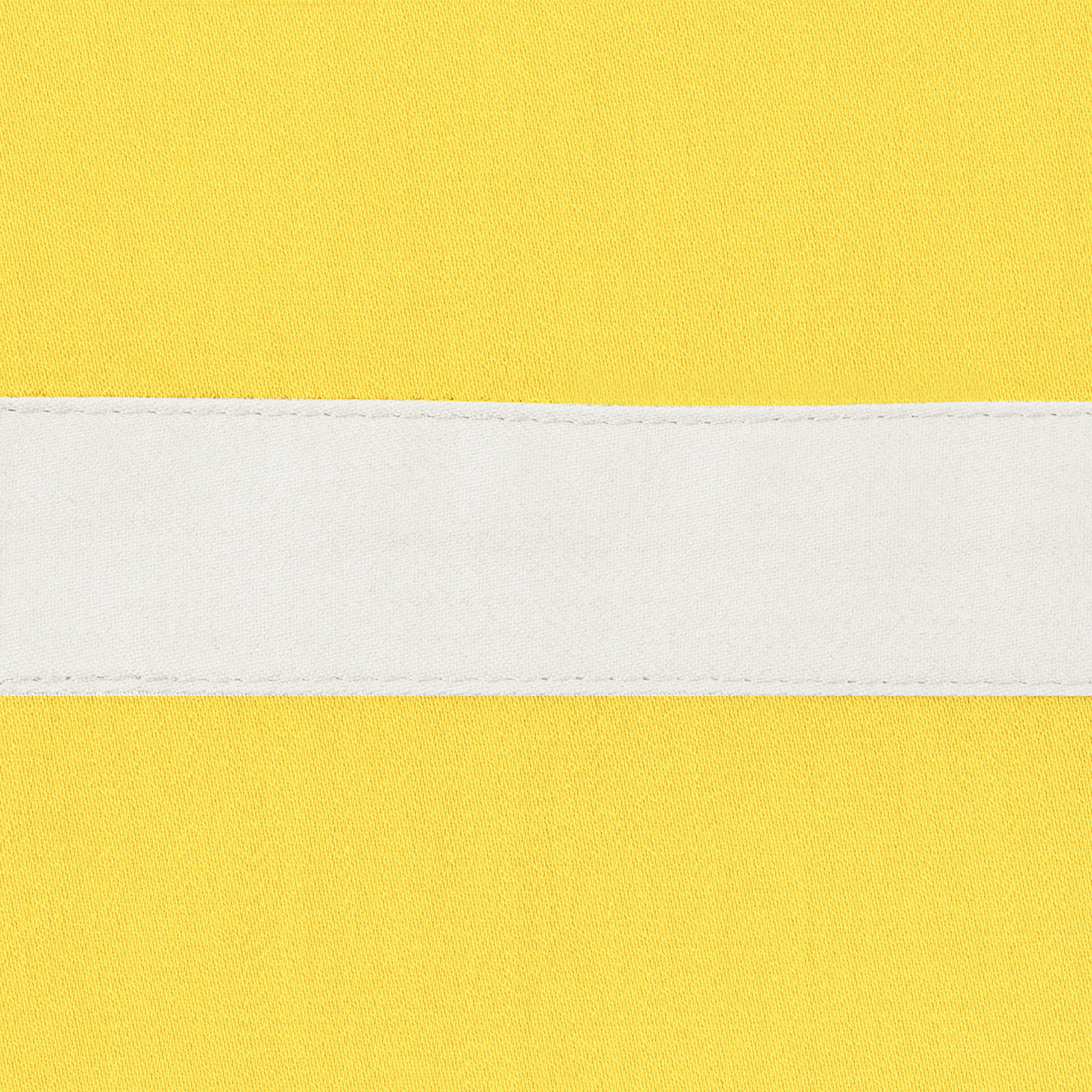 Matouk Nocturne Tissue Box Cover in Lemon and Bone