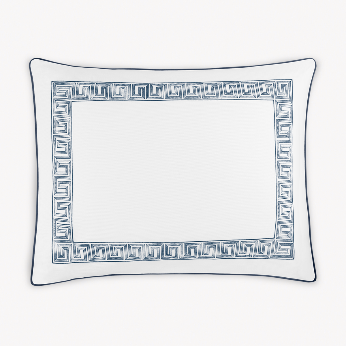 Sham Silo of Matouk Ophelia Pique Bedding in Indigo