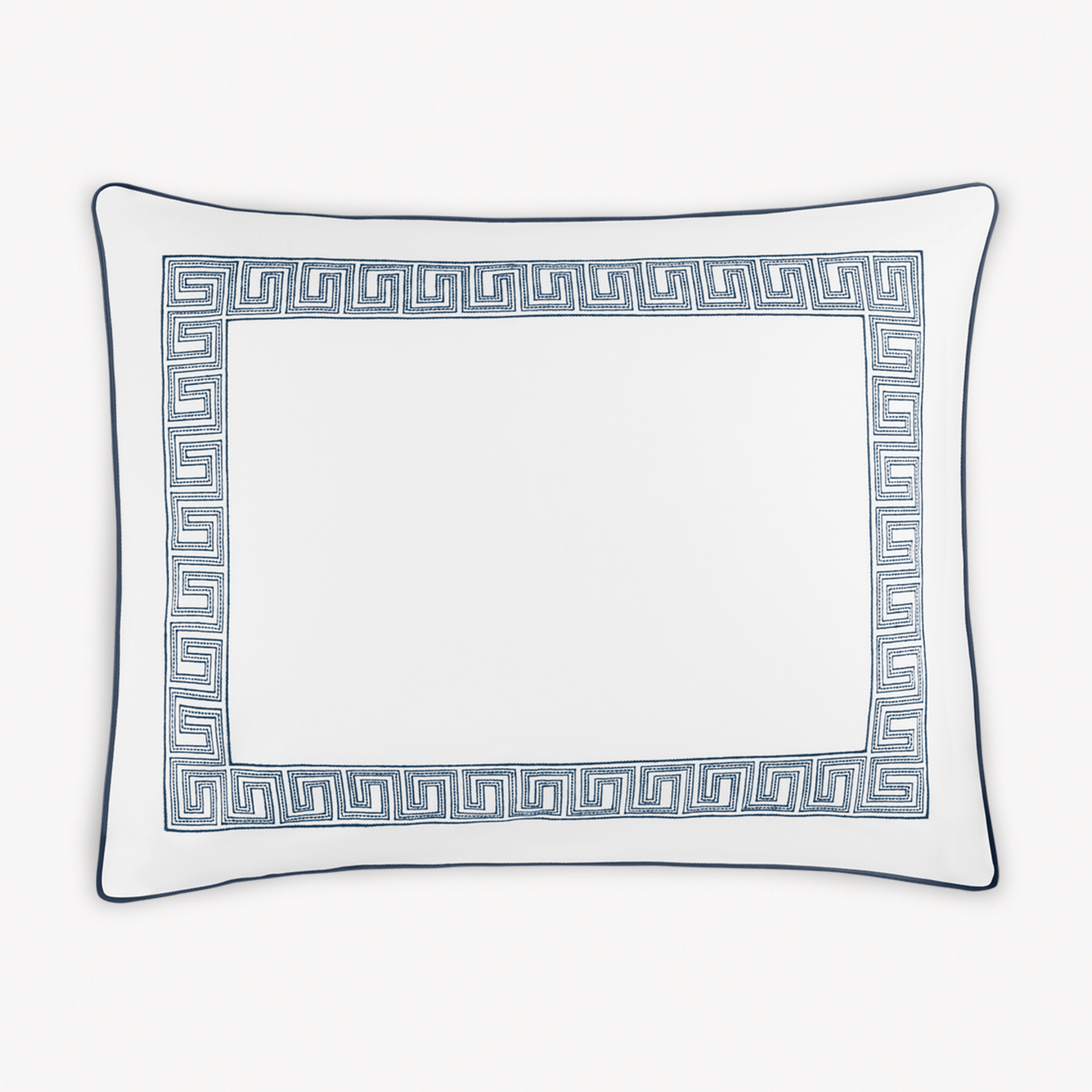 Sham Silo of Matouk Ophelia Pique Bedding in Indigo