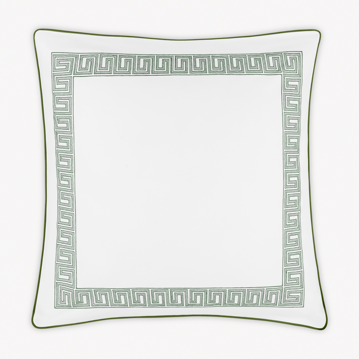 Euro Sham of Matouk Ophelia Pique Bedding in Clover