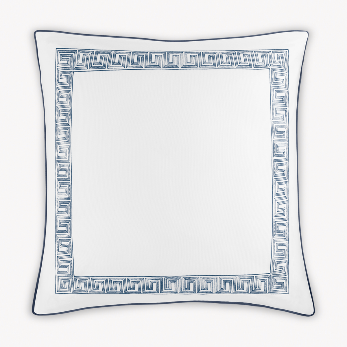 Euro Sham of Matouk Ophelia Pique Bedding in Indigo