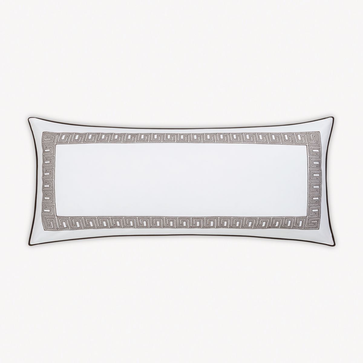 Lumbar Sham of Matouk Ophelia Pique Bedding in Mocha