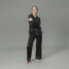 Matouk Nocturne Pajama Set - Black and Bone featured image