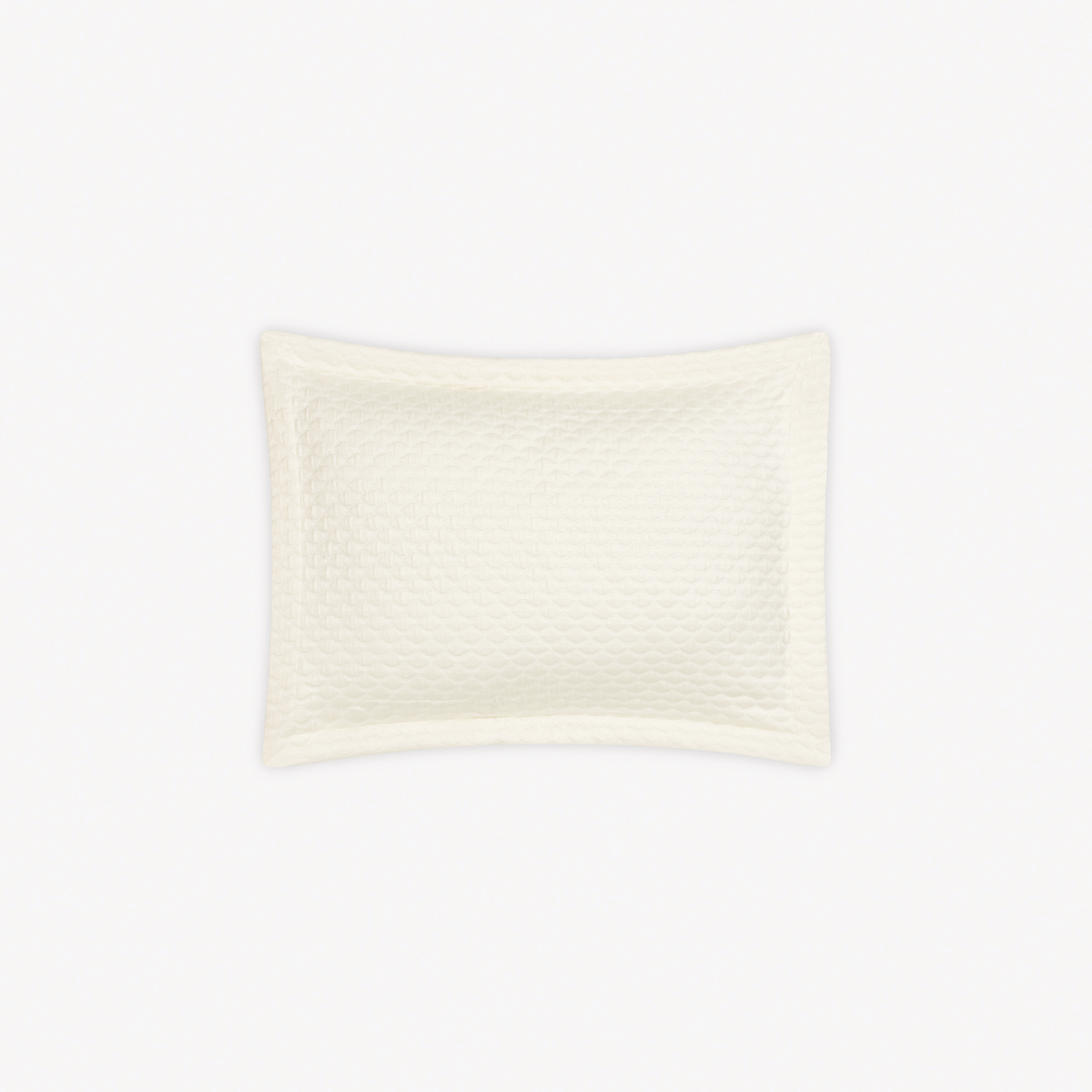 Boudoir Sham Silo of Ivory Matouk Perla Bedding