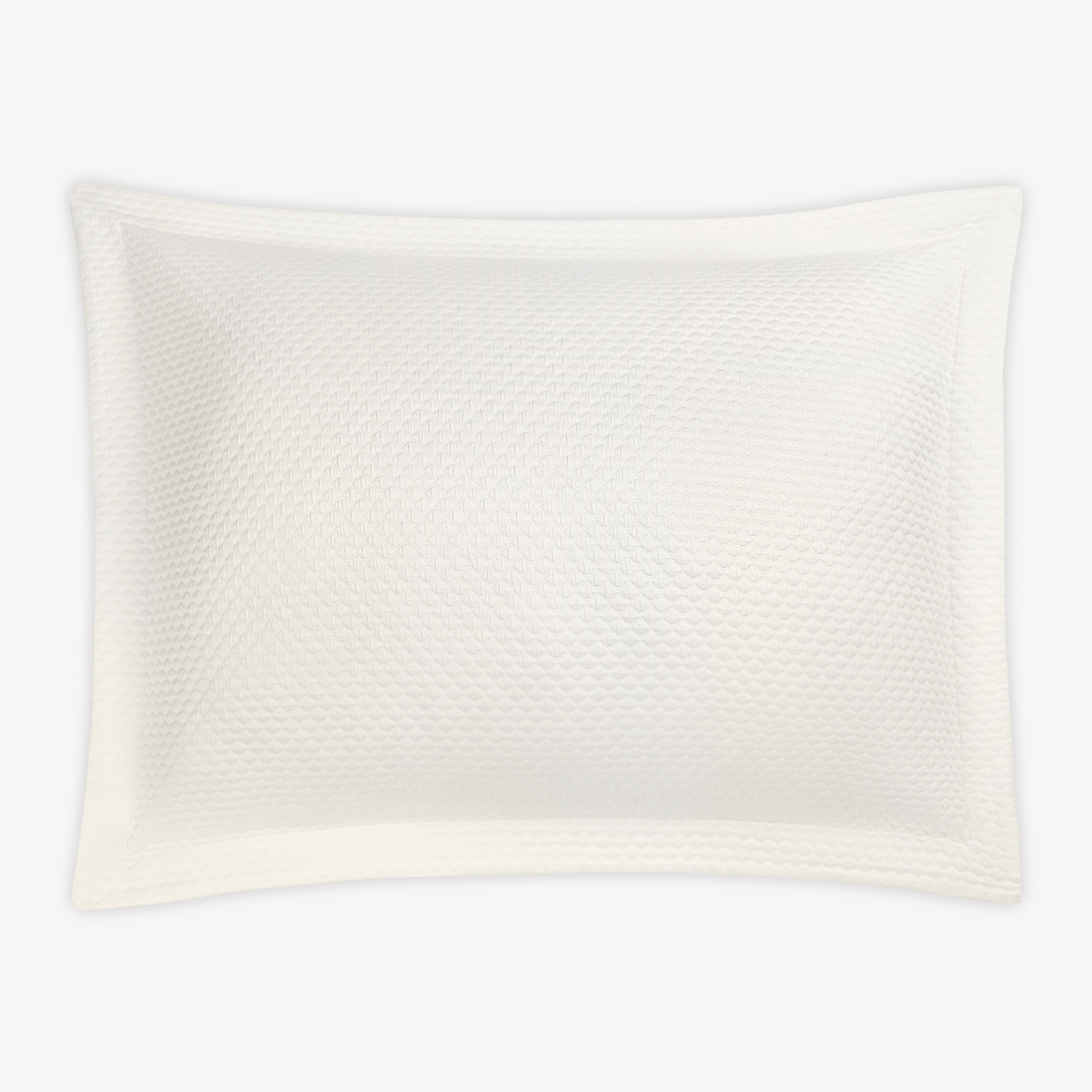Oversized Euro Sham Silo of Ivory Matouk Perla Bedding