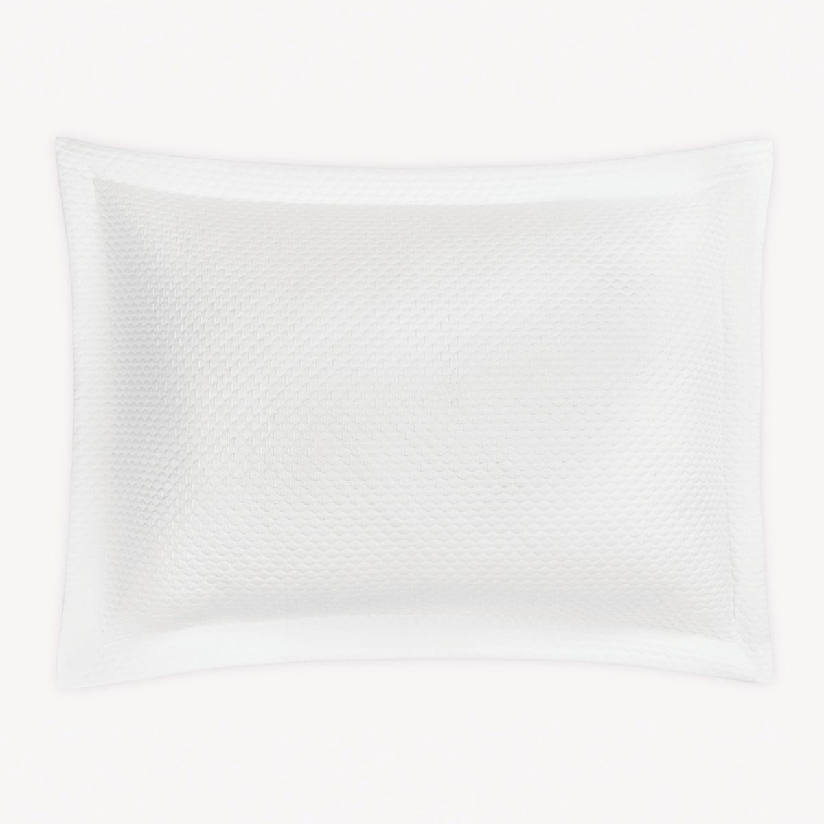Oversized Euro Sham Silo of White Matouk Perla Bedding
