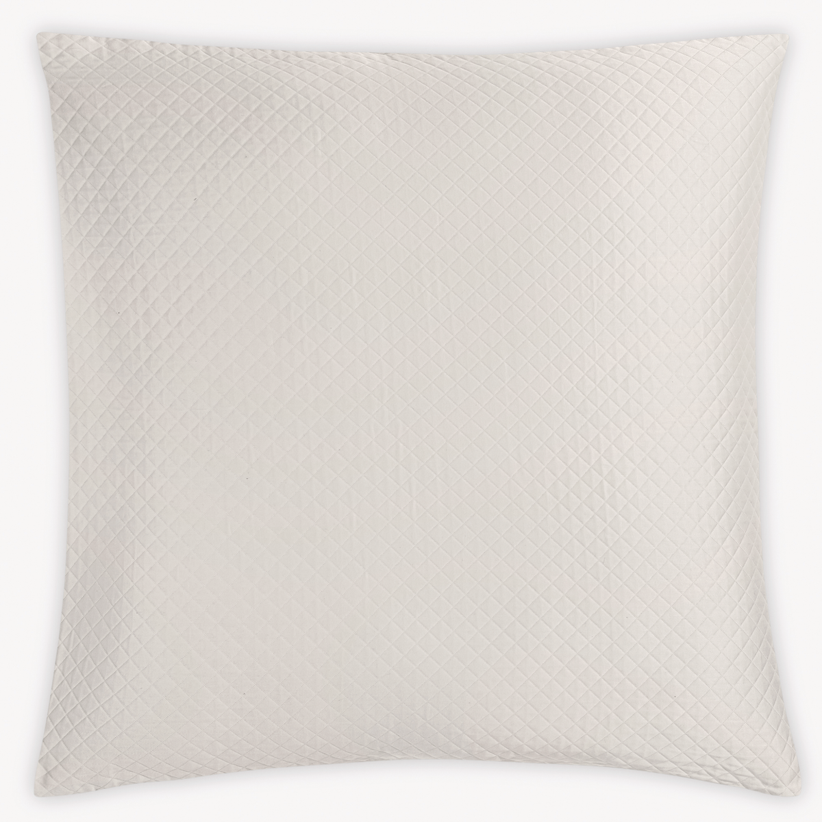 Silver Euro Sham from Matouk Petra Bedding
