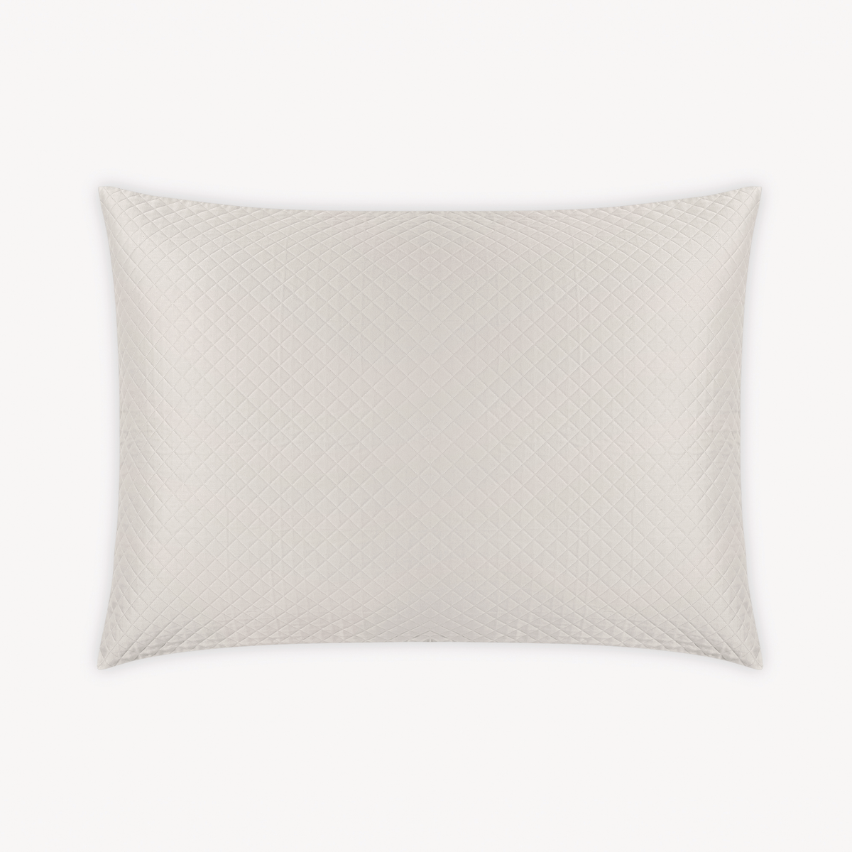Silver Sham Silo from Matouk Petra Bedding