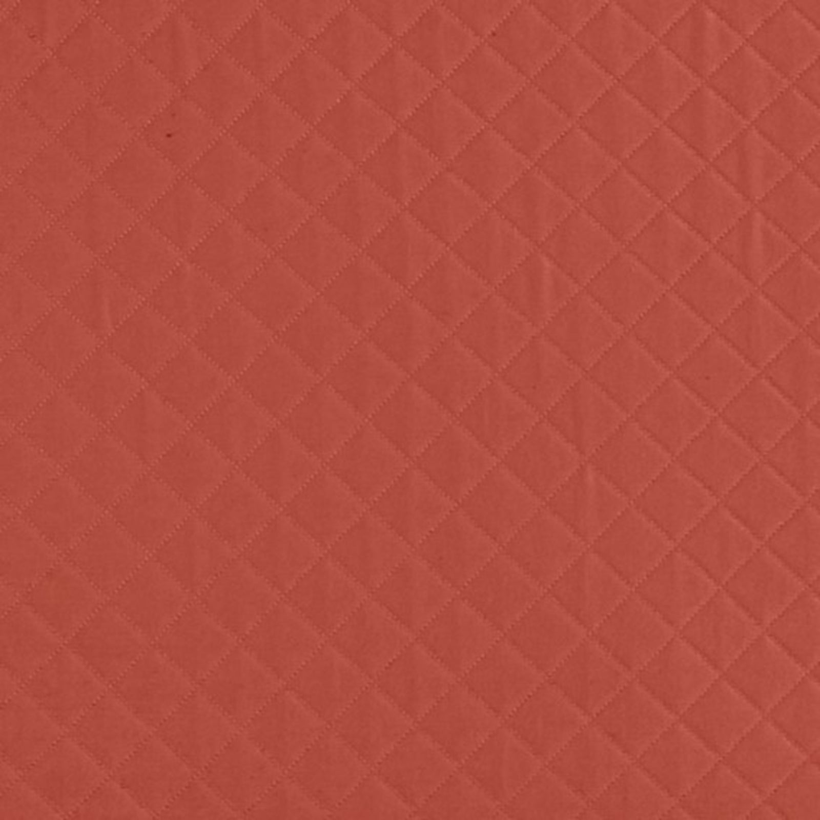 Bed Dressed in Matouk Petra Bedding with Swatch in Color Deep Coral