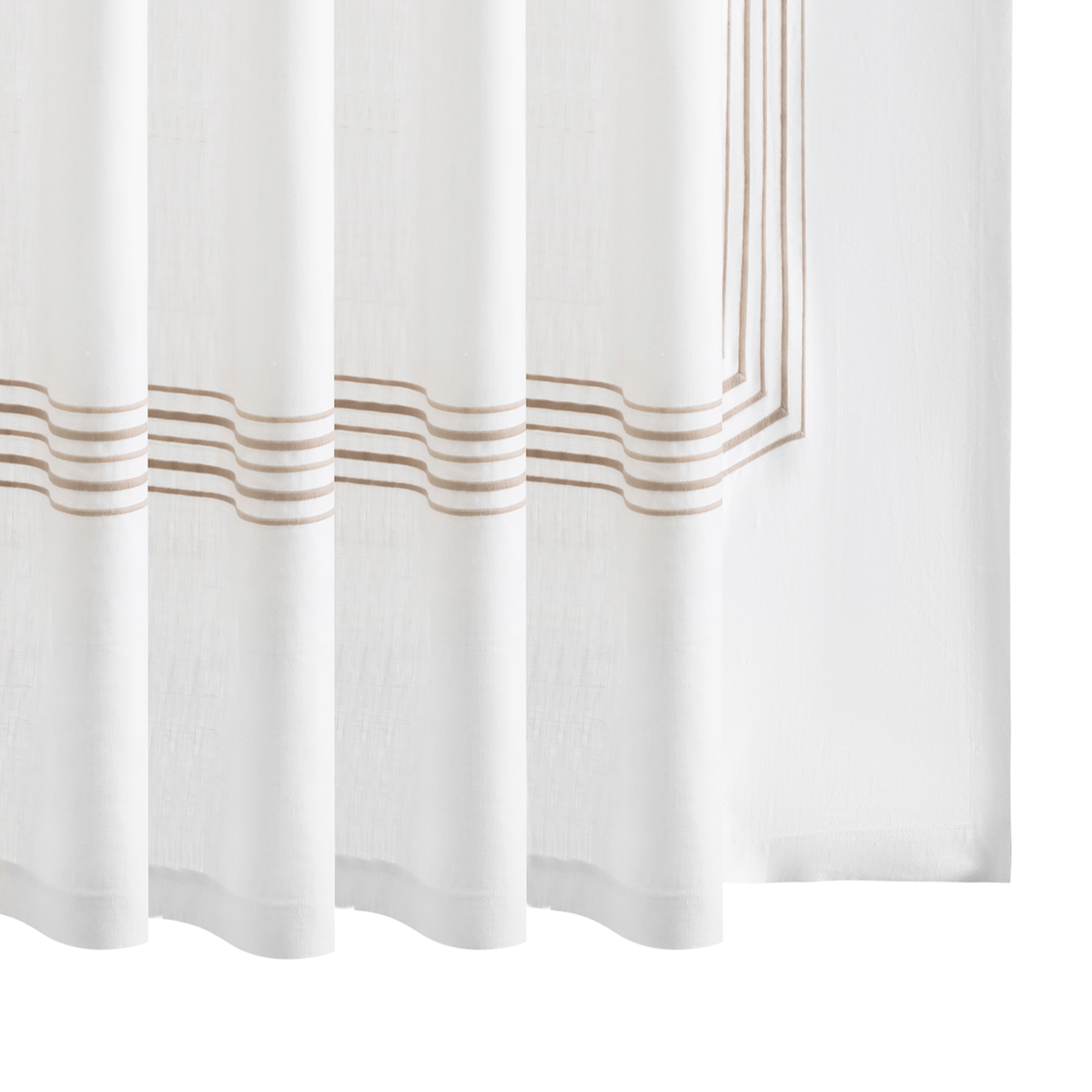 Matouk Presto Shower Curtain in Dune