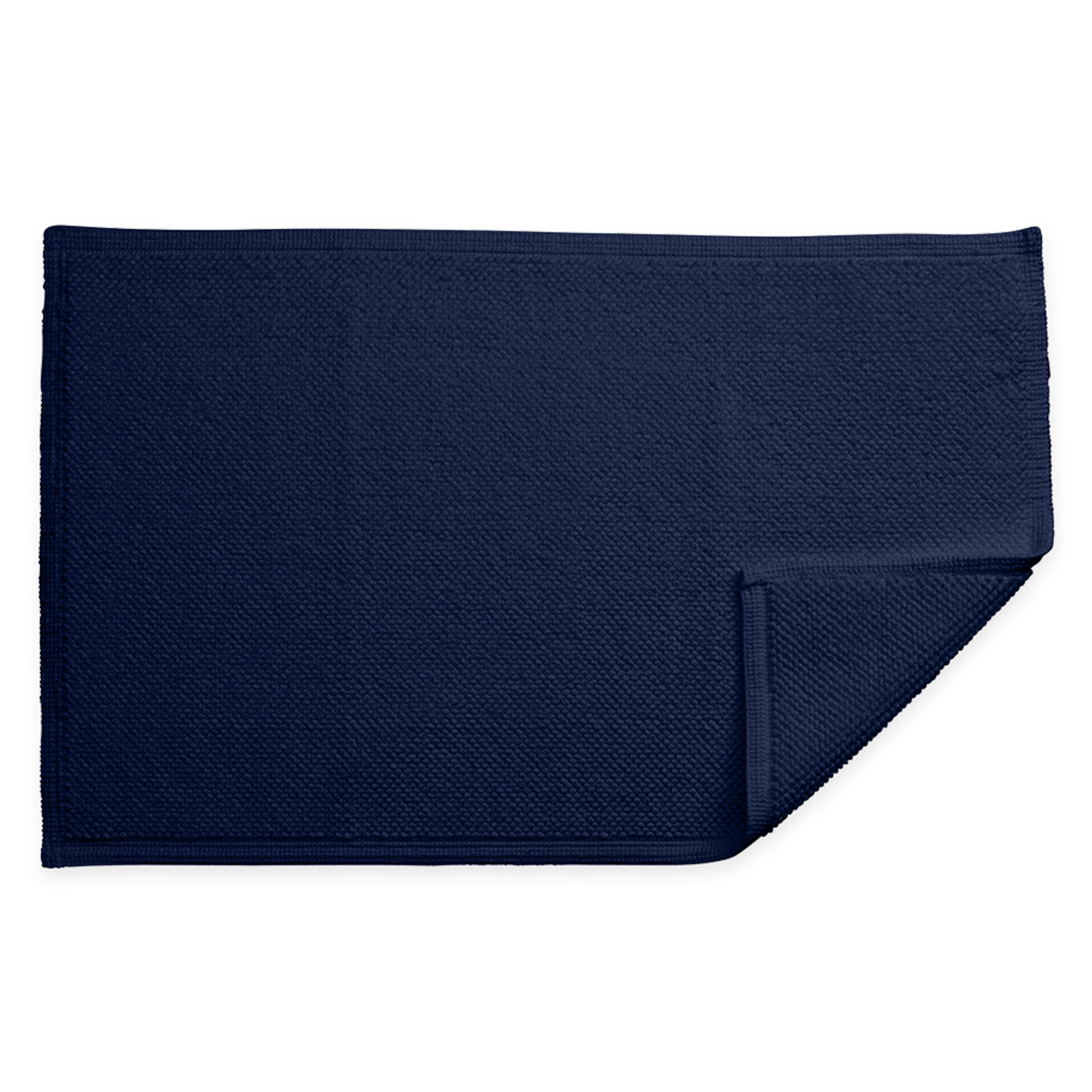 Silo Image of Matouk Reverie Bath Rugs in Color Navy
