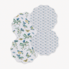 Matouk Reversible Placemat Collection - Baudin Butterfly Prussian Blue/Cabanon Blue featured image