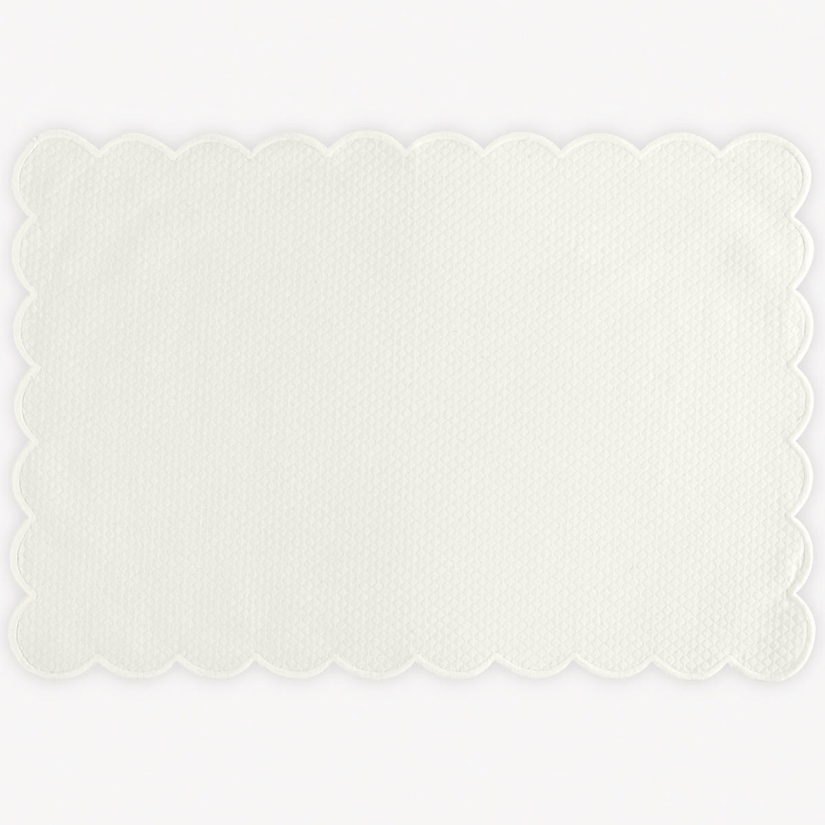 Bone Matouk Savannah Gardens placemat on white background