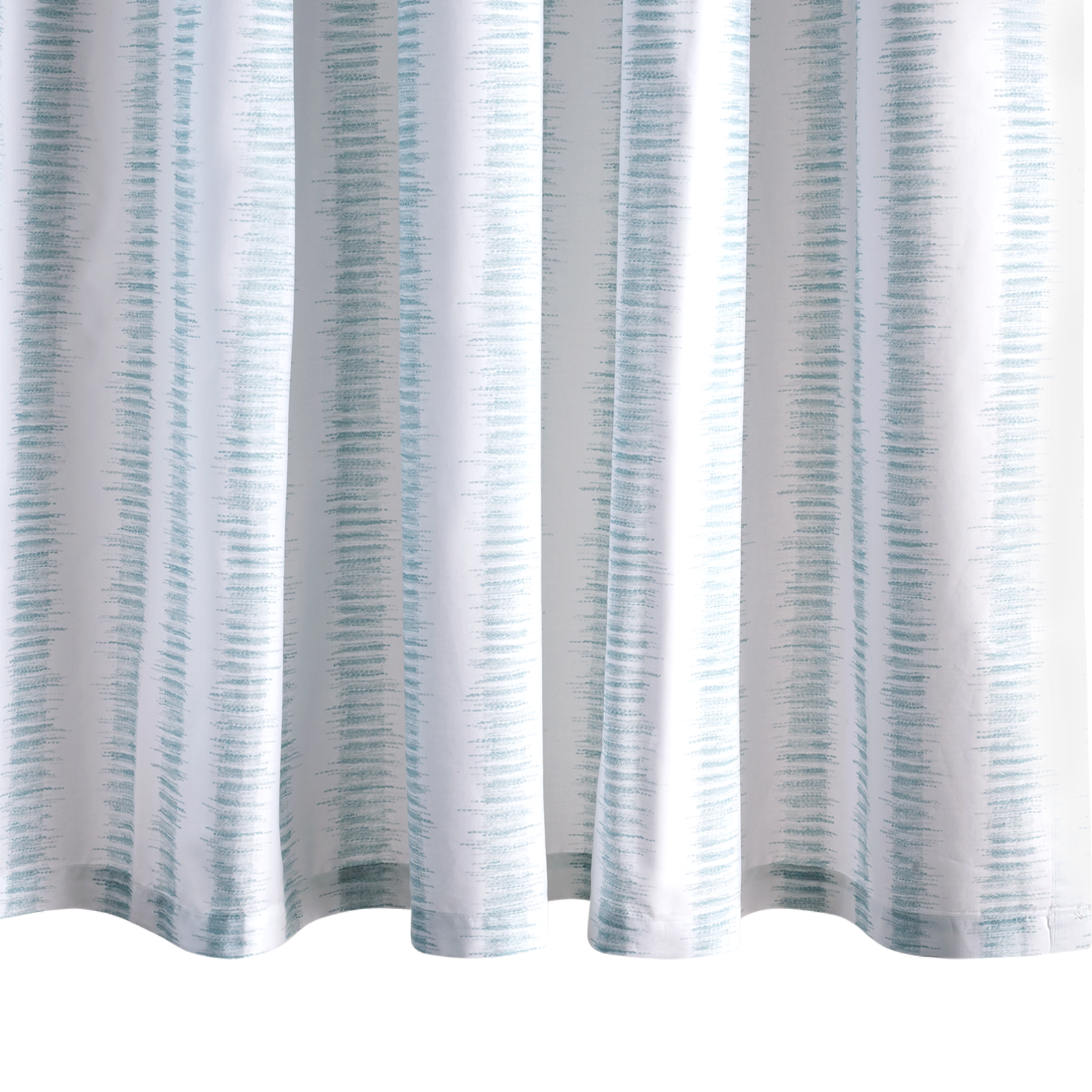 Matouk Schumacher Attleboro Shower Curtain in Pool Color