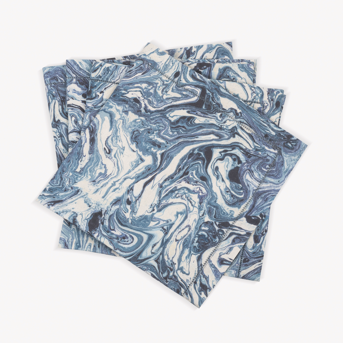 Matouk Schumacher Balthazar Dinner Napkins in Lapis color