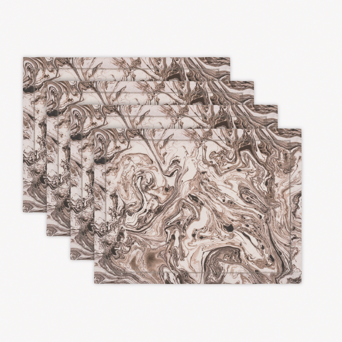 Matouk Schumacher Balthazar Table Placemats in Topaz color