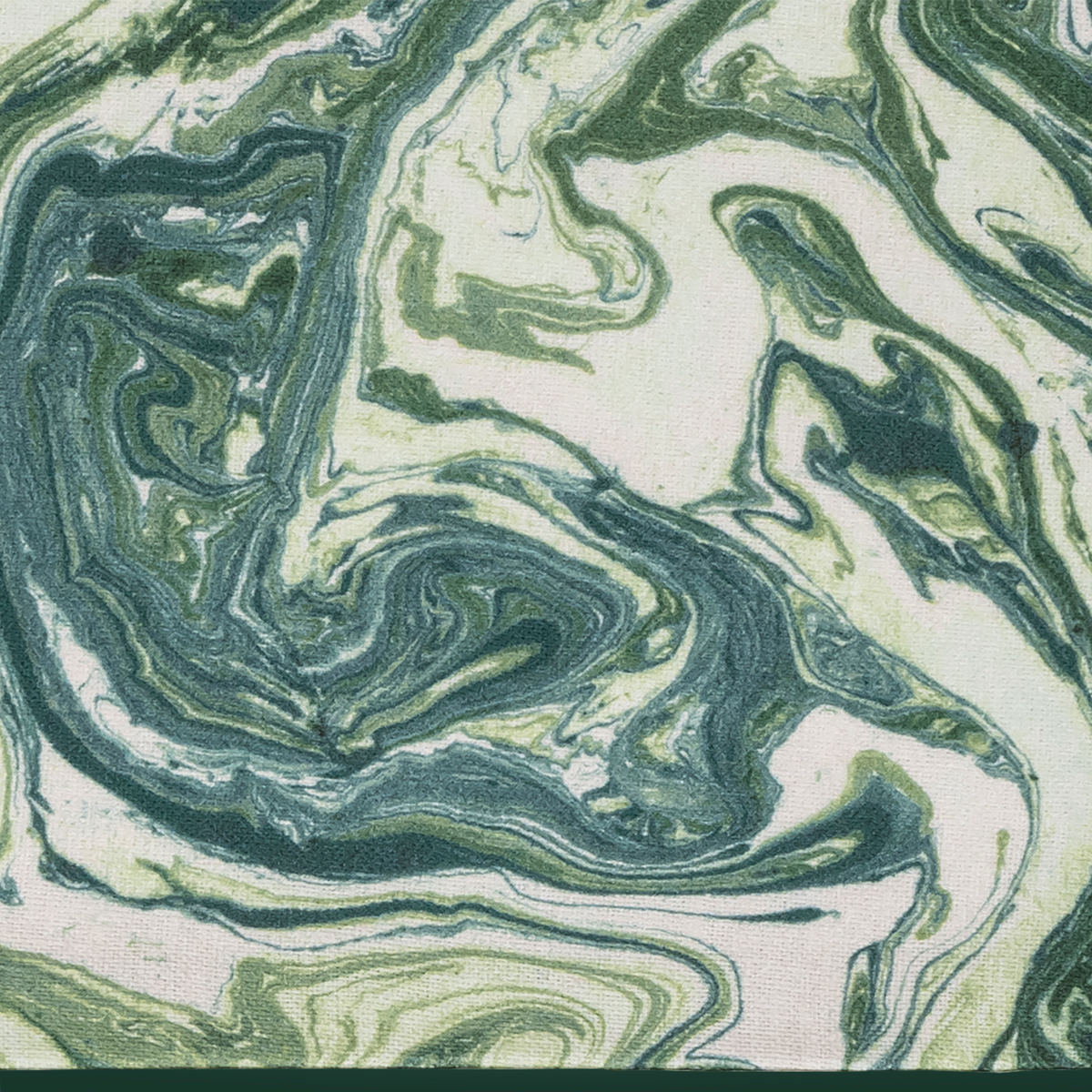 Swatch Sample of Matouk Schumacher Balthazar Tissue Box Cover in Emerald color