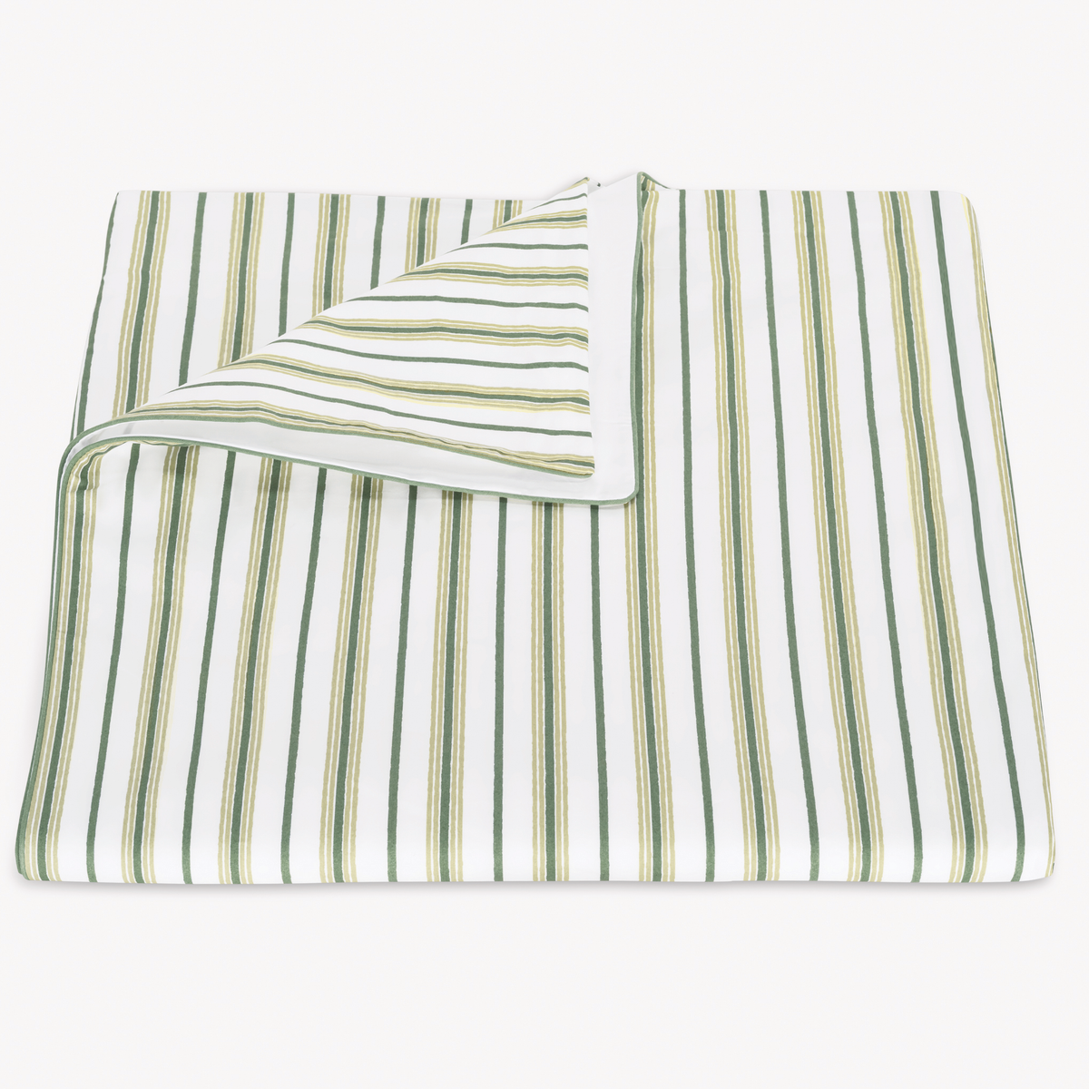 Palm Duvet Cover of Matouk Calypso Bedding in soft Egyptian Cotton Percale