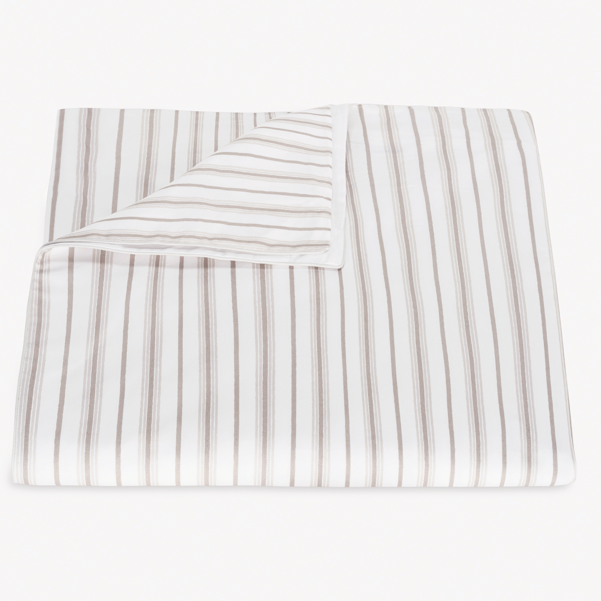 Pebble Duvet Cover of Matouk Calypso Bedding in soft Egyptian Cotton Percale