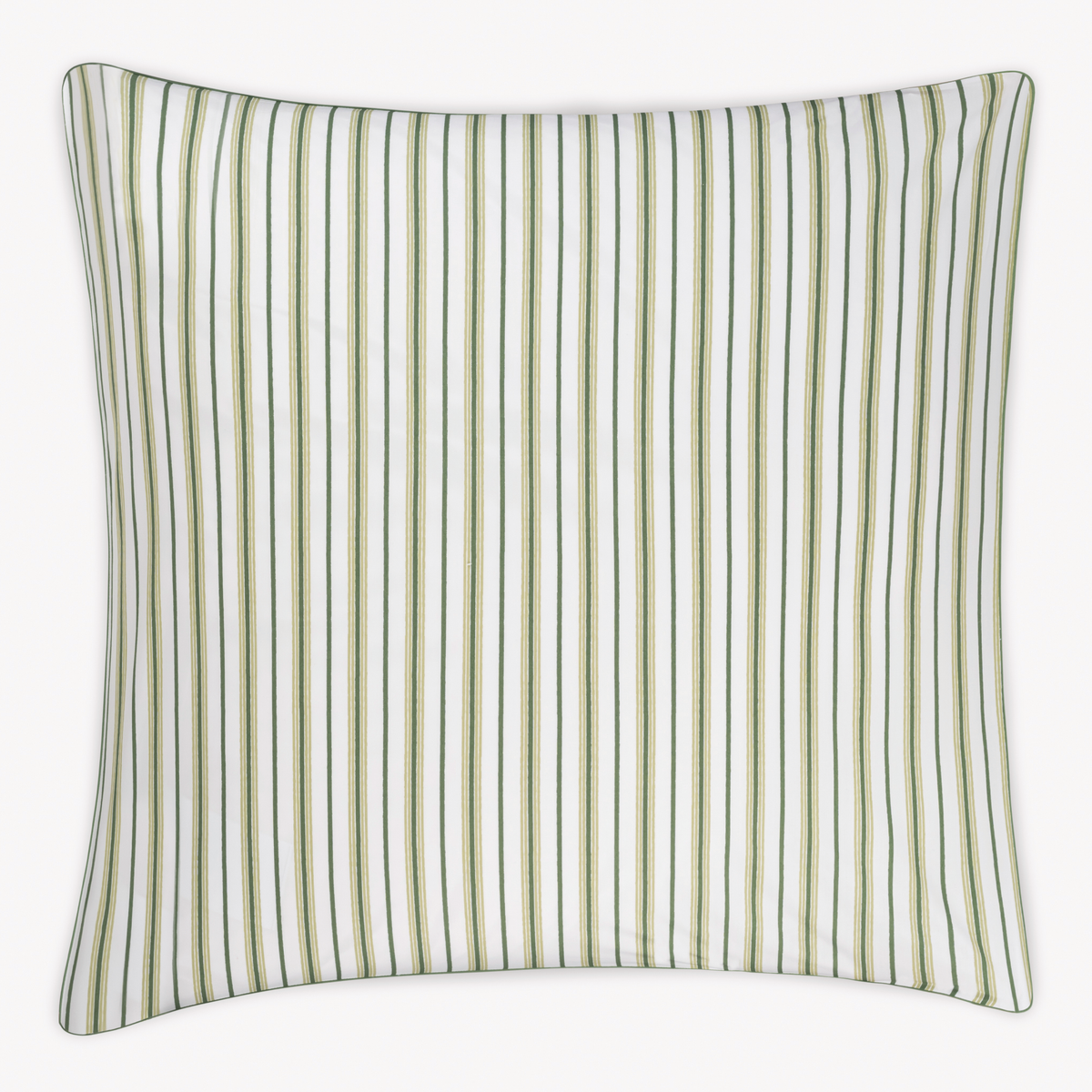 Euro Sham with Palm stripes  of Matouk Calypso Bedding