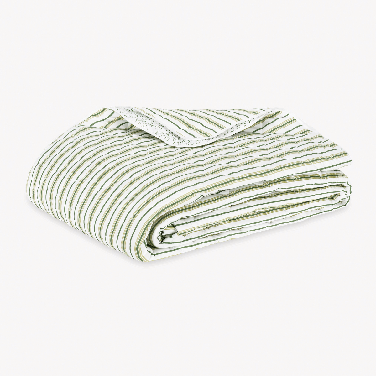 Folded Quilt Coverlet of Matouk Calypso Bedding style in Color Color