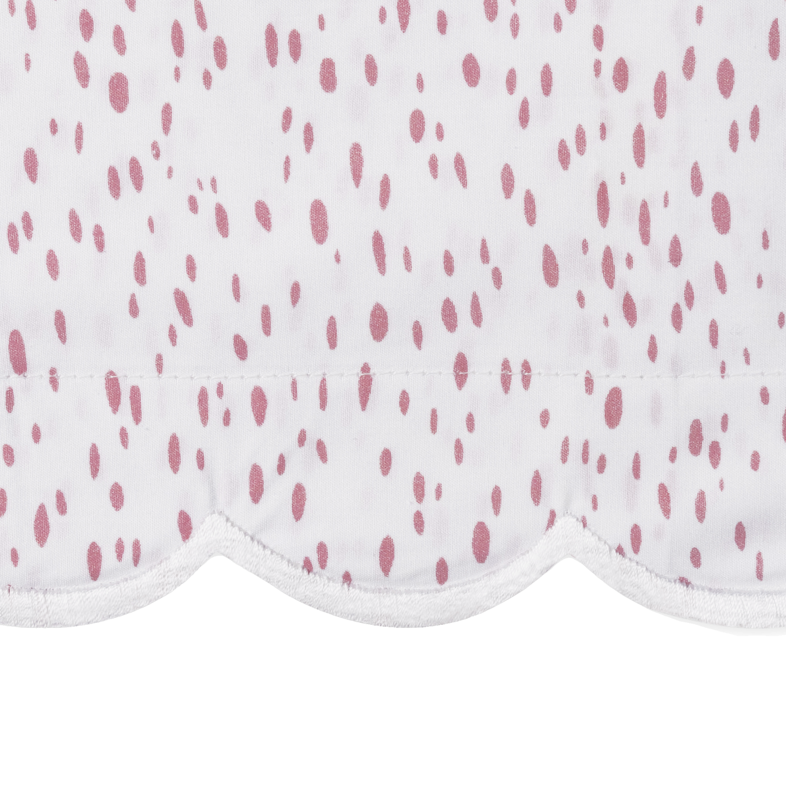 Matouk Schumacher Celine Shower Curtain in Pink Color