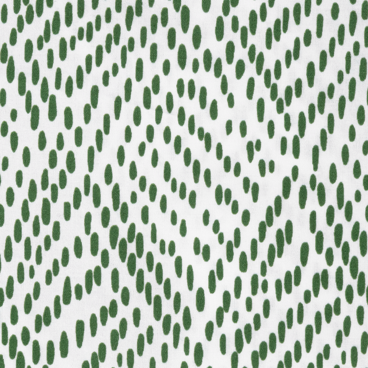 Fabric Closeup of Grass Color Matouk Schumacher Duma Diamond Shower Curtain