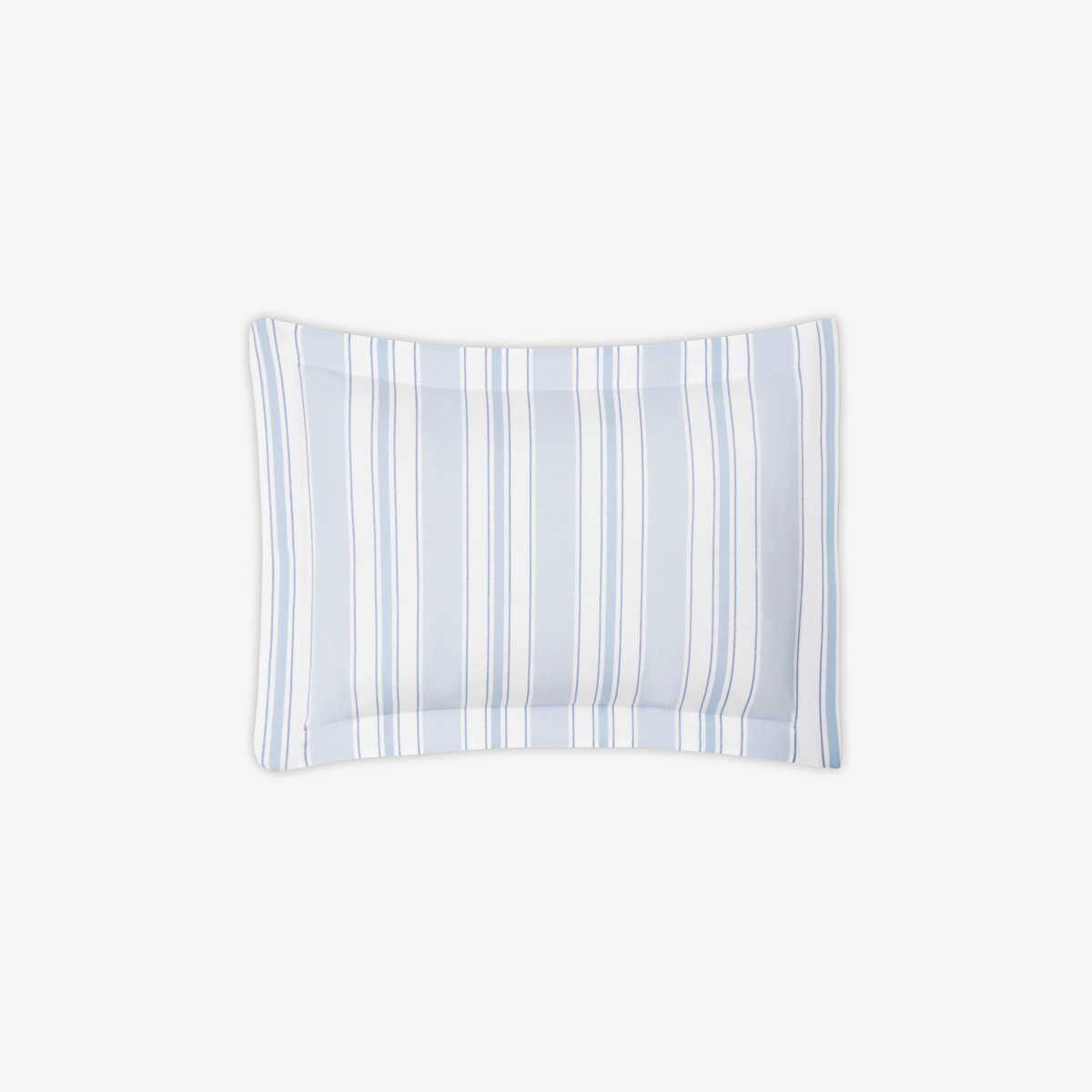 Boudoir Sham of Blue Matouk Schumacher Elio Bed Collection