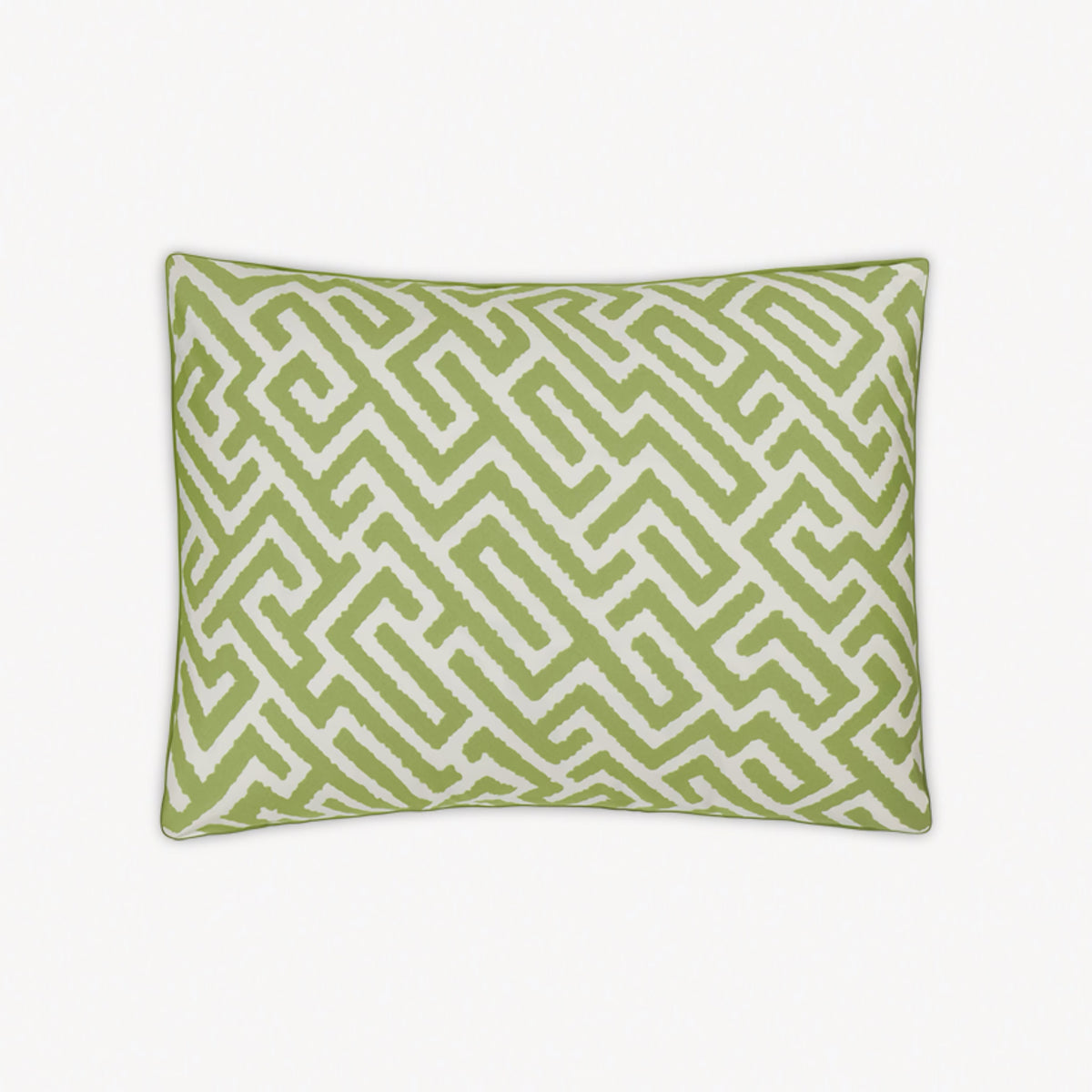 Boudoir Sham of Matouk Schumacher Gabriel Bedding in Grass