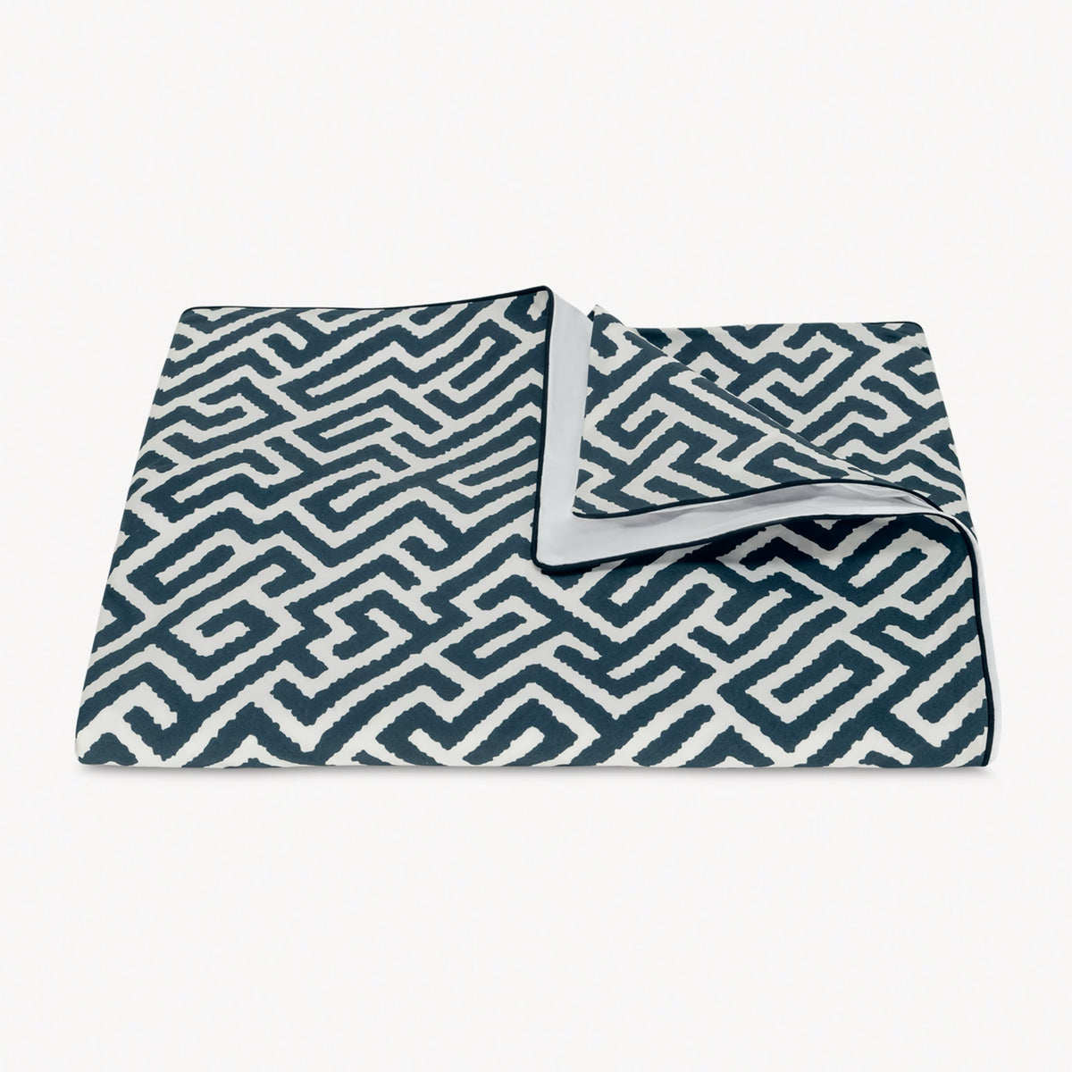 Duvet Cover of Matouk Schumacher Gabriel Bedding in Indigo