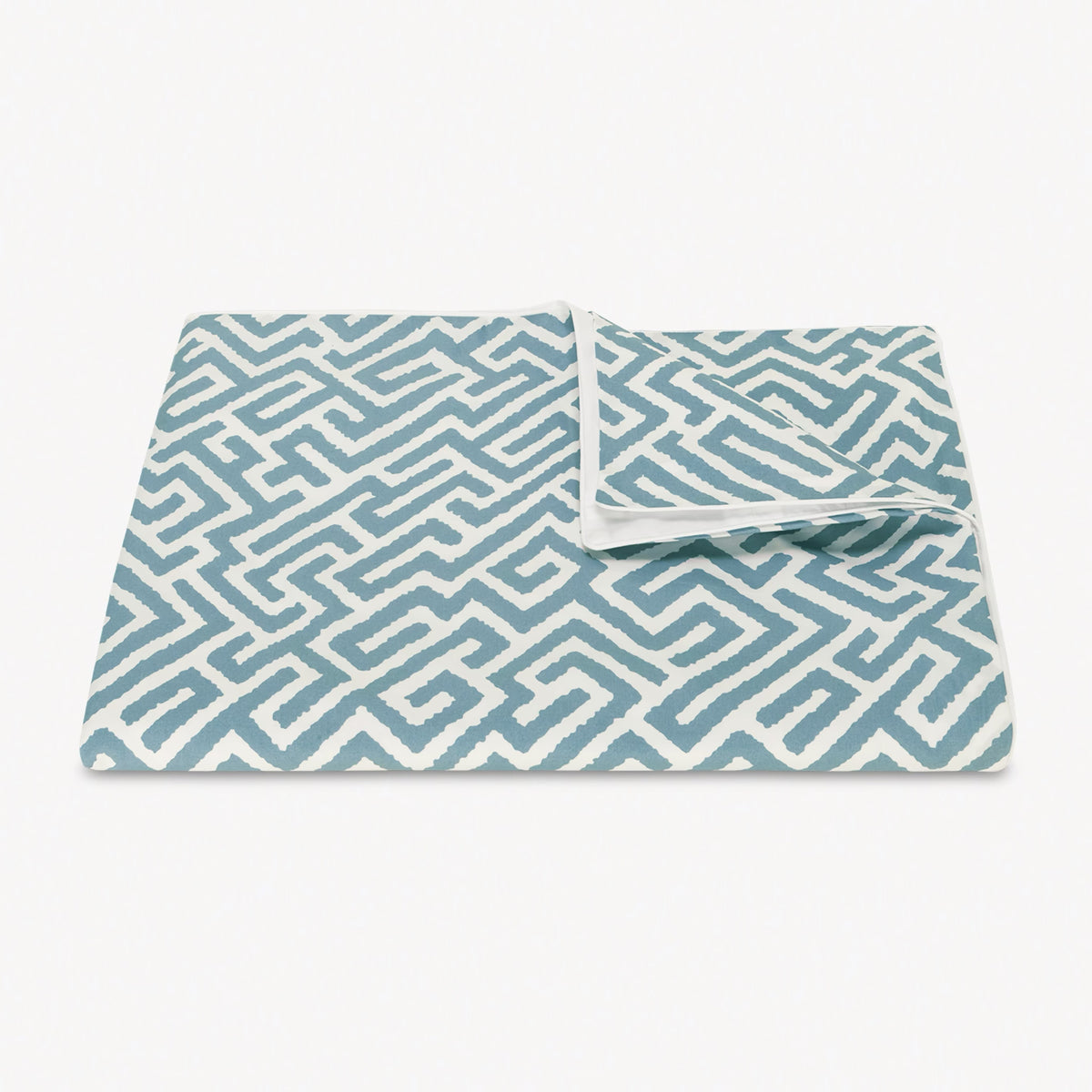 Duvet Cover of Matouk Schumacher Gabriel Bedding in Stony Blue