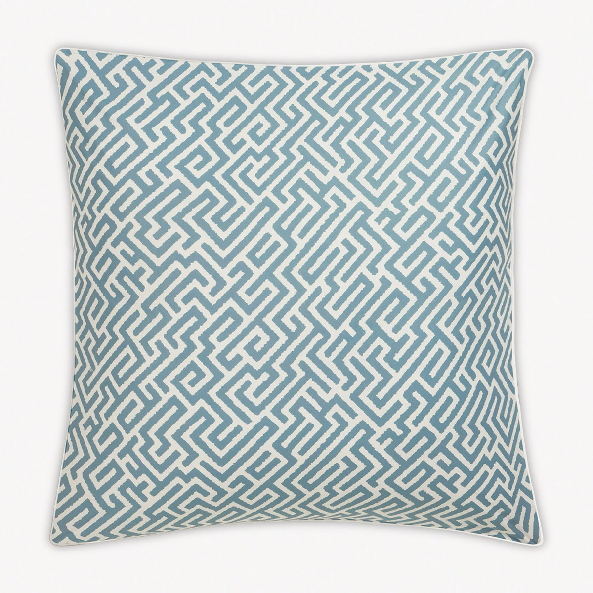 Euro Sham of Matouk Schumacher Gabriel Bedding in Stony Blue