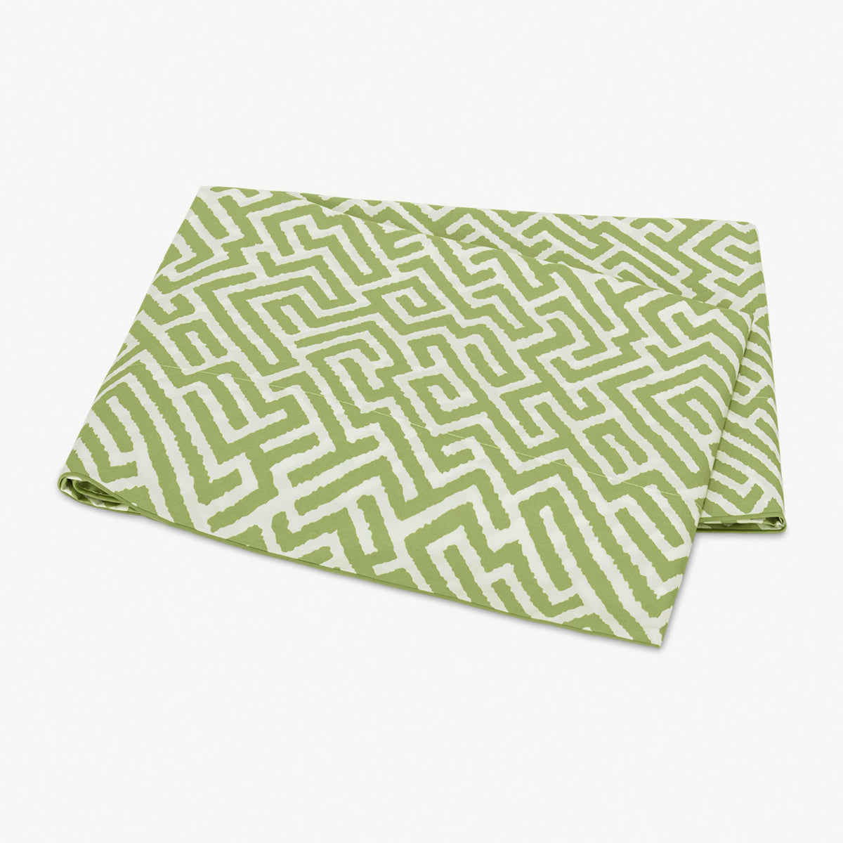 Flat Sheet of Matouk Schumacher Gabriel Bedding in Grass