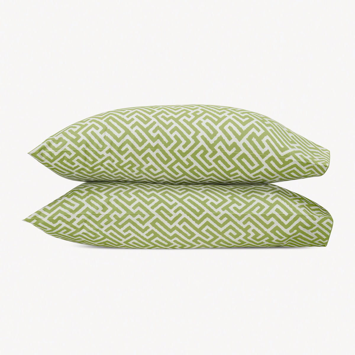 Pillowcases of Matouk Schumacher Gabriel Bedding in Grass