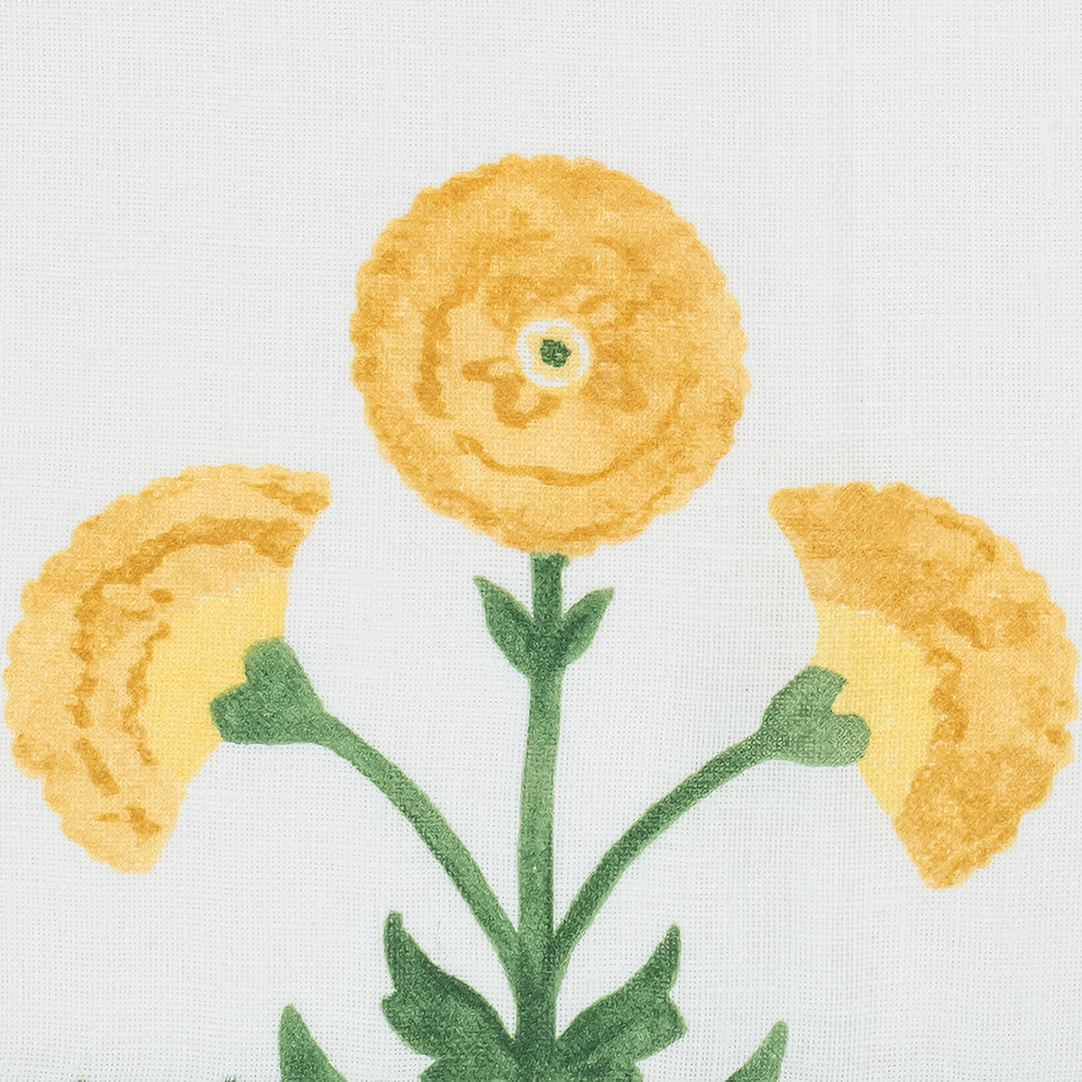 Pattern of Matouk Schumacher Gisele Shower Curtain in Marigold