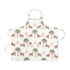 Matouk Schumacher Linen Apron – Tiger Palm Tigereye featured image