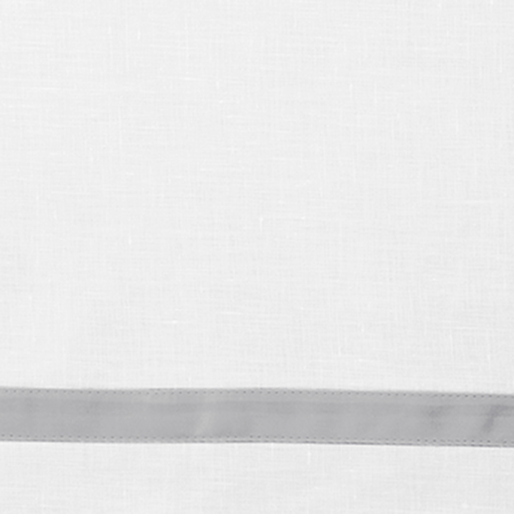 Dinner Napkins of Matouk Schumacher Lowell Table Linens in Color Silver