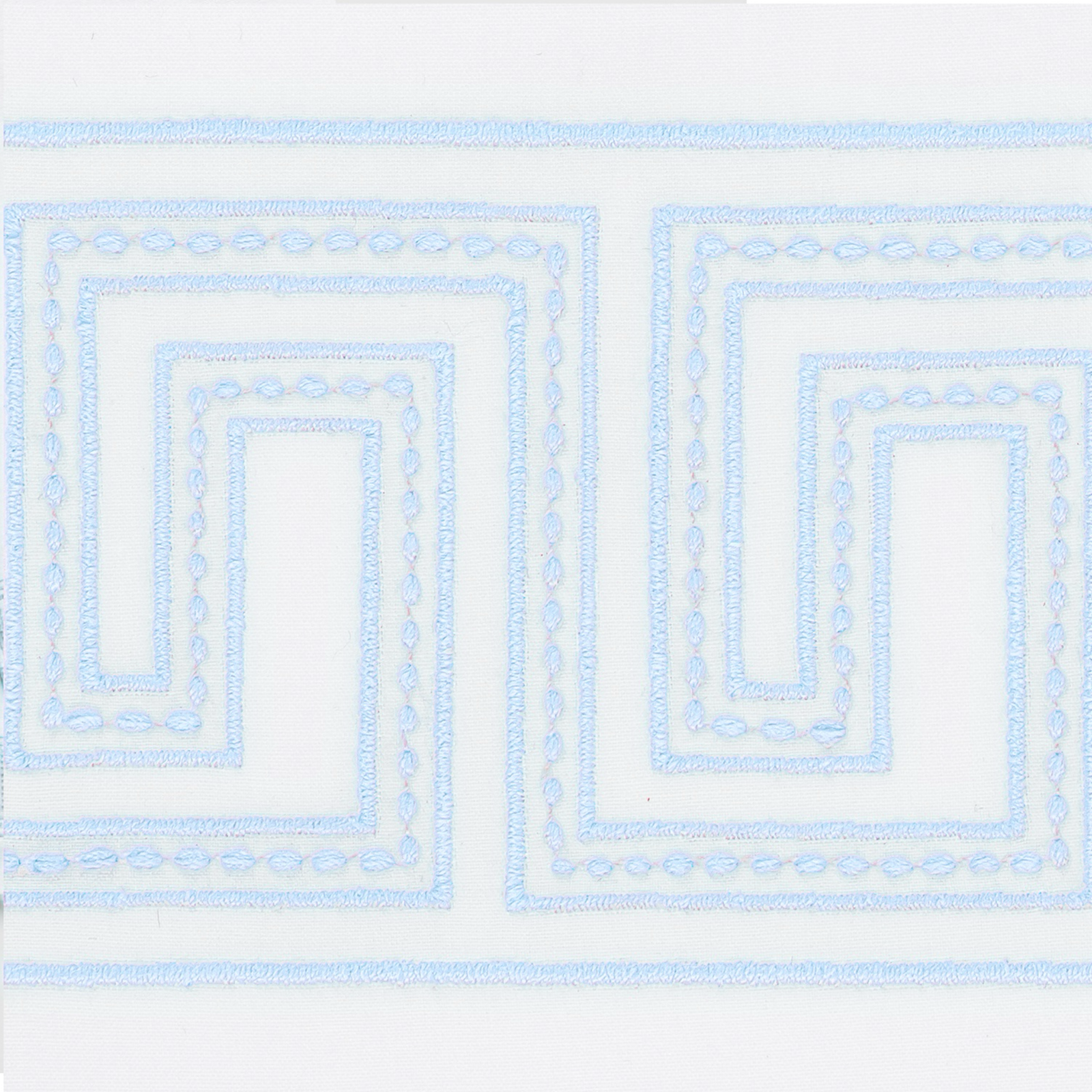 Matouk Schumacher Ophelia Guest Towels in Light Blue