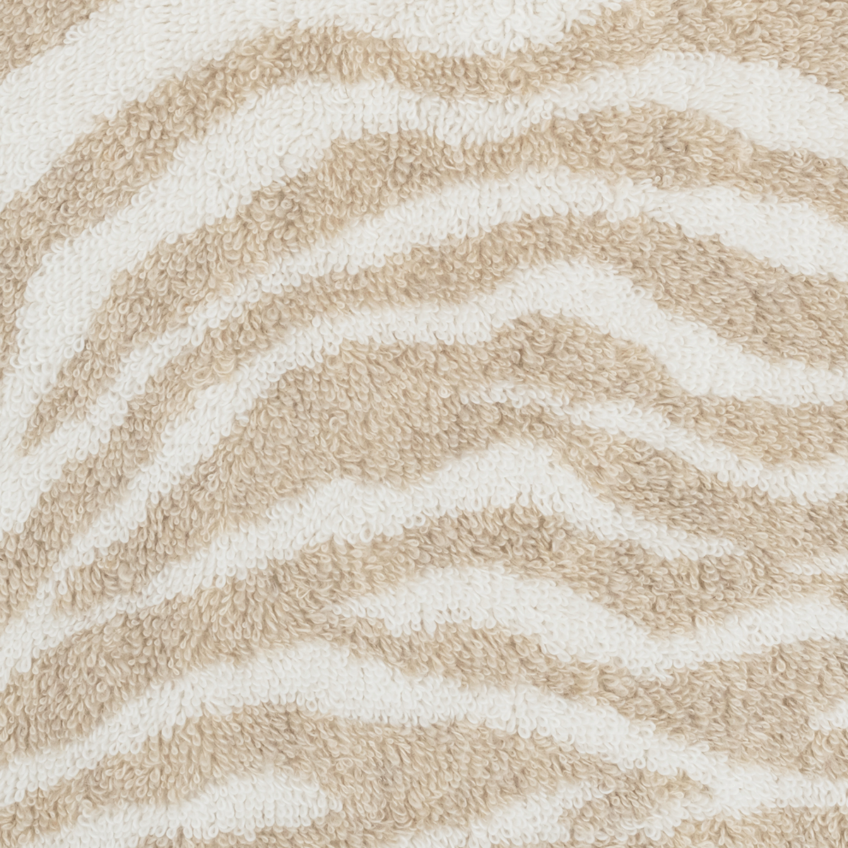 Swatch Sample of Matouk Schumacher Regine Bath Towels and Mats in Sand