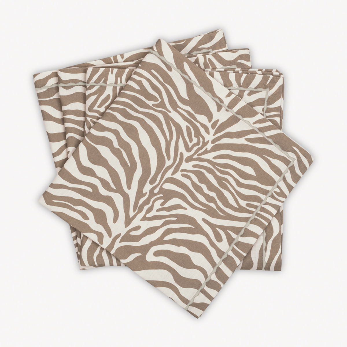 Matouk Schumacher Regine Dinner Napkins in Coconut