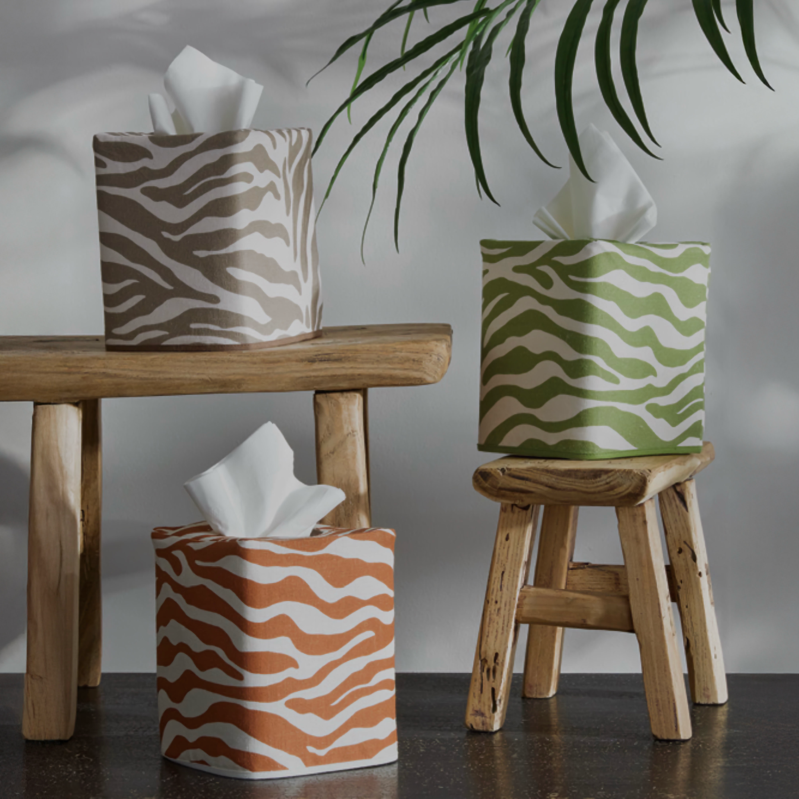 Matouk Schumacher Regine Tissue Box Covers fall 2025 colors
