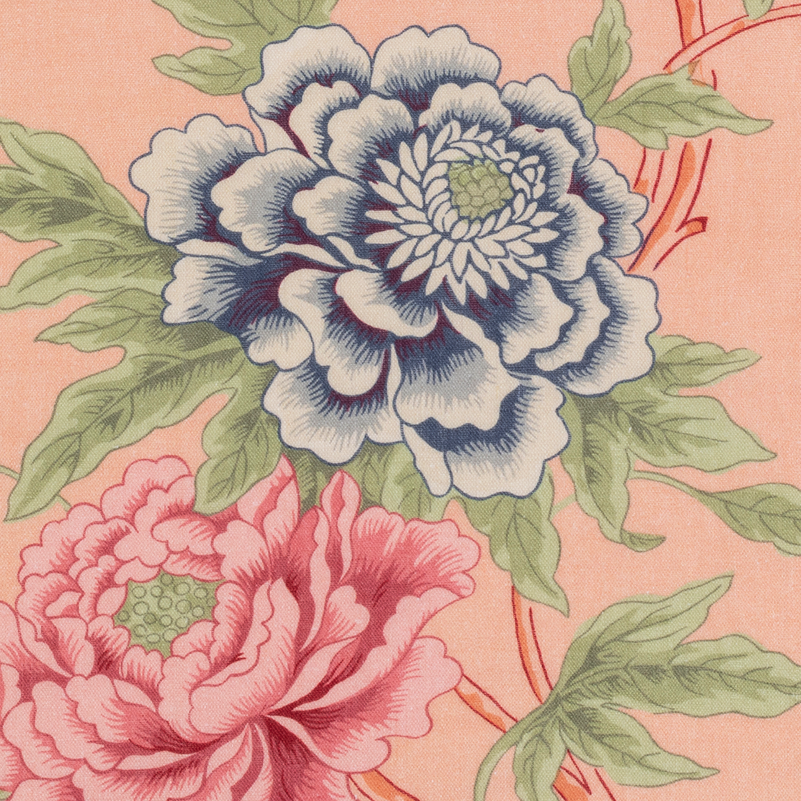 Two Colors of Matouk Simone Linen Tissue Box Cover